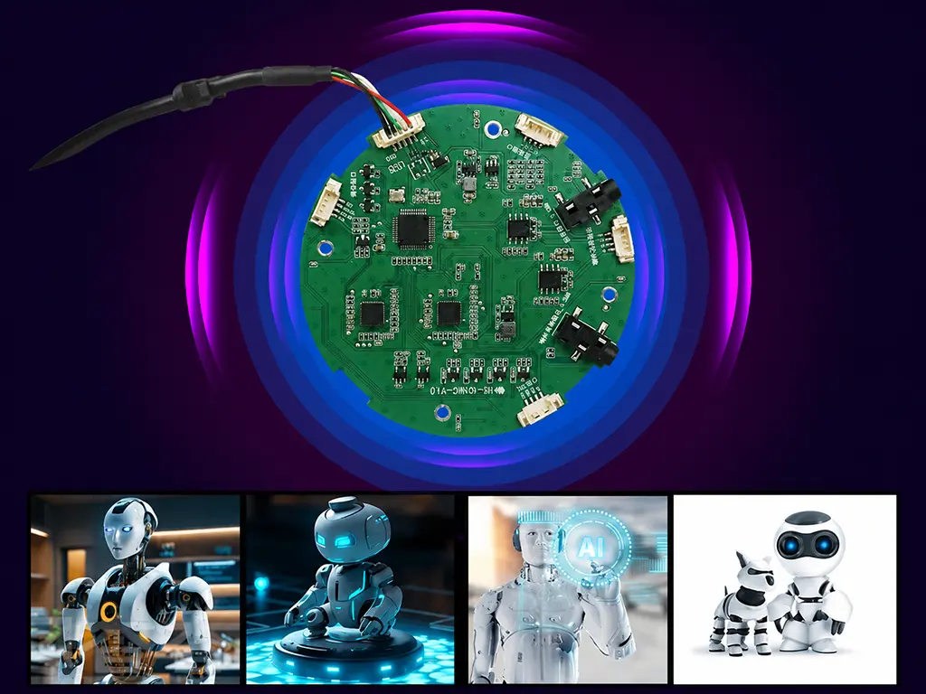Circular microphone array solution for robot sound source localization