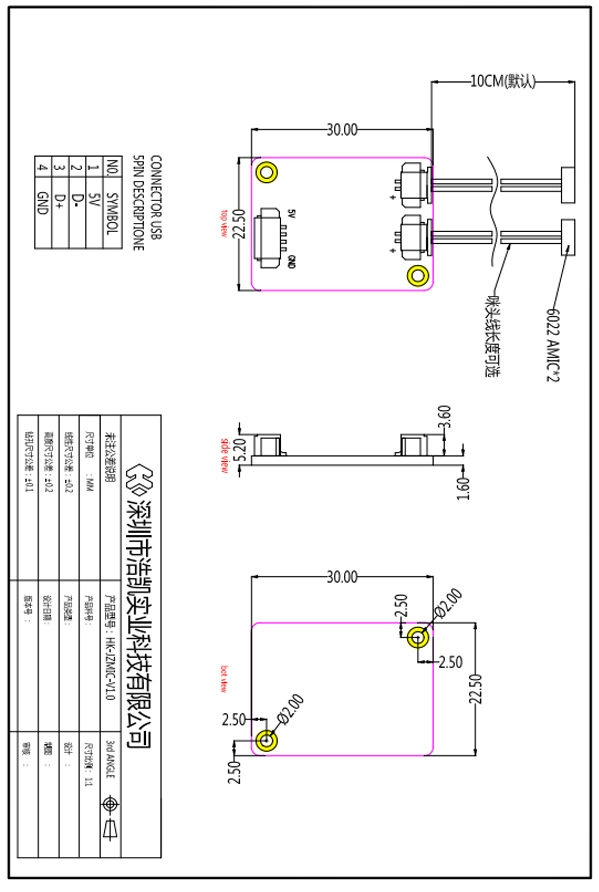 Module mechanical dimension