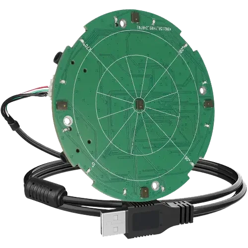 HK-QXMIC-V3.0 circular matrix microphone product view