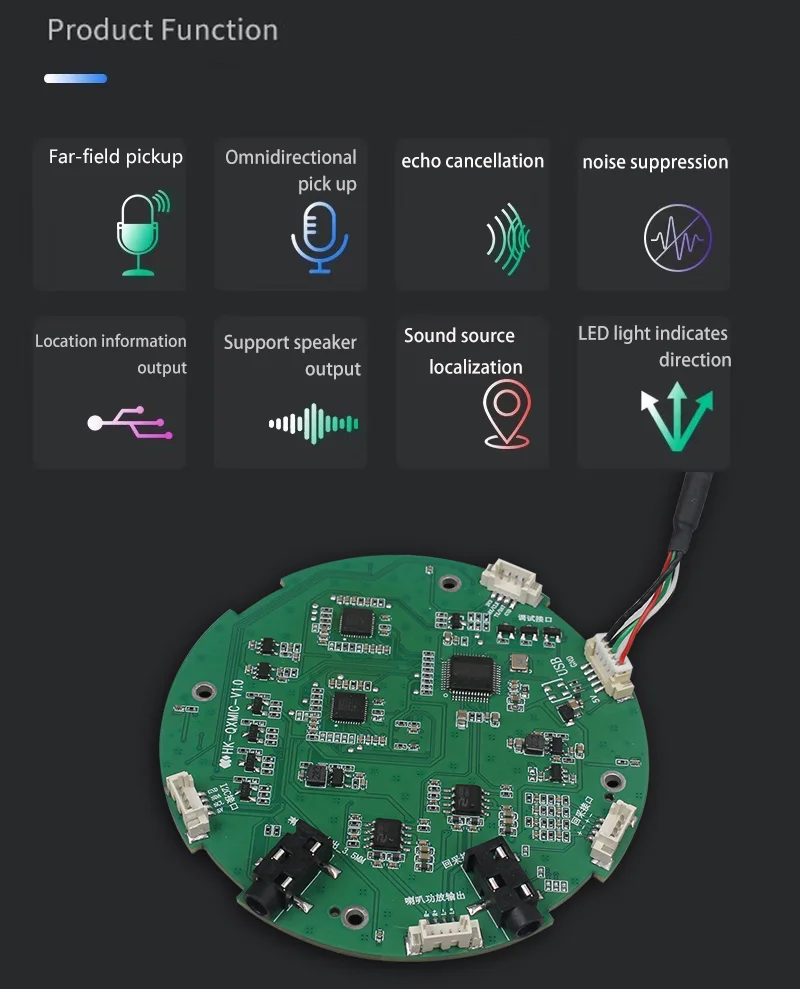 HK-QXMIC-V3.0 product functions and interfaces